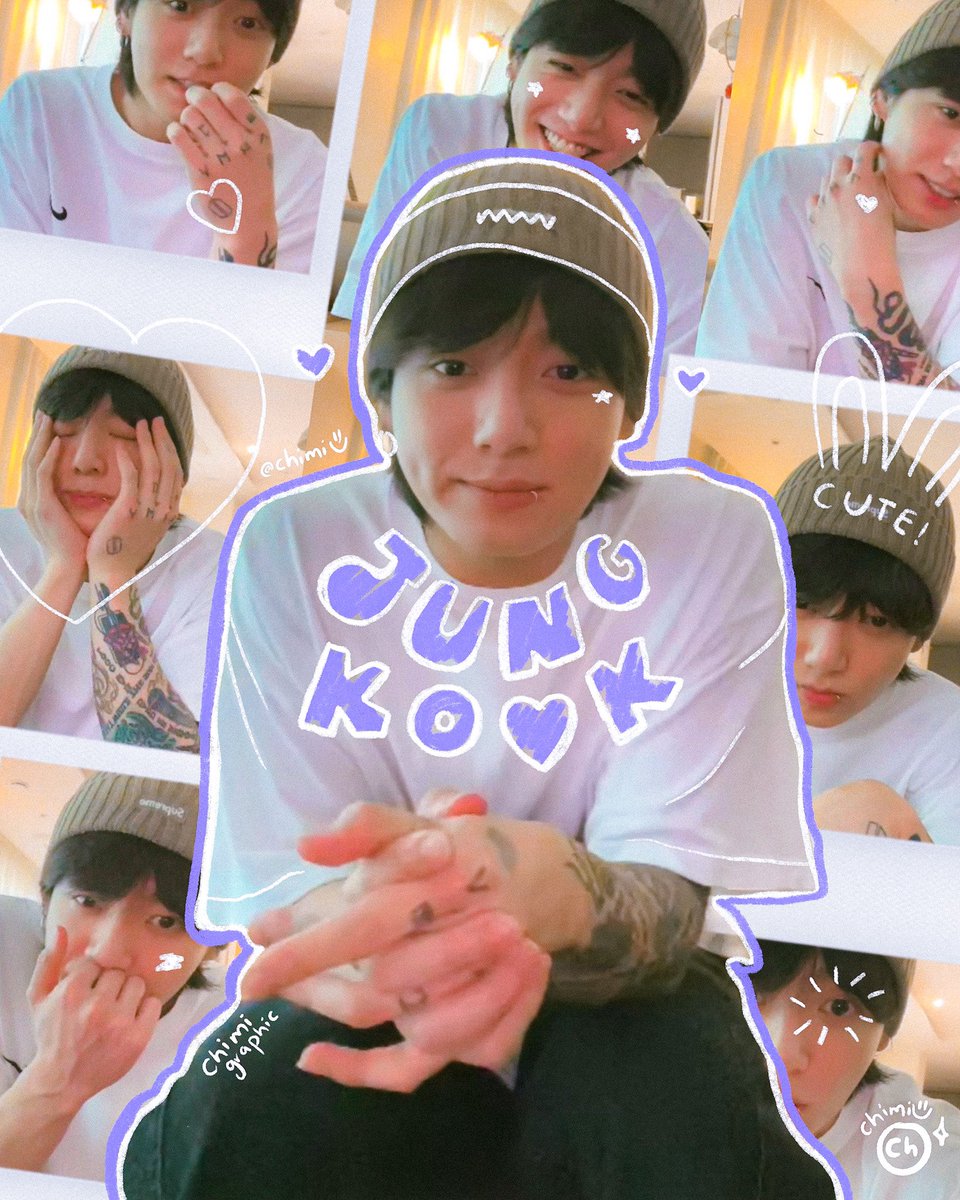 #JUNGKOOK live! 🤍