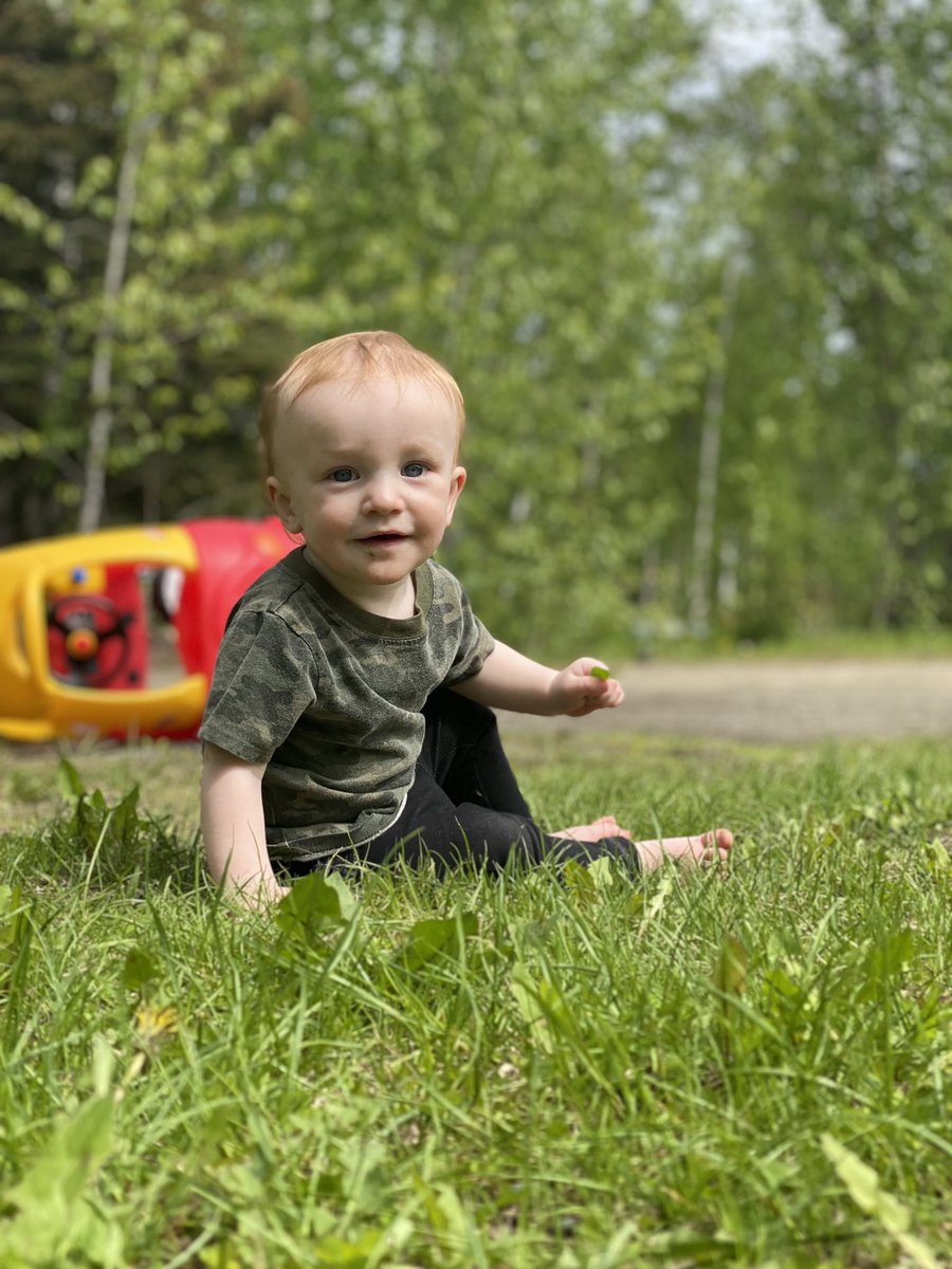 ColbyorGumbo's tweet photo. Finally a semi warm day and Jenson can play in the yard https://t.co/PLZAxk2Mpd