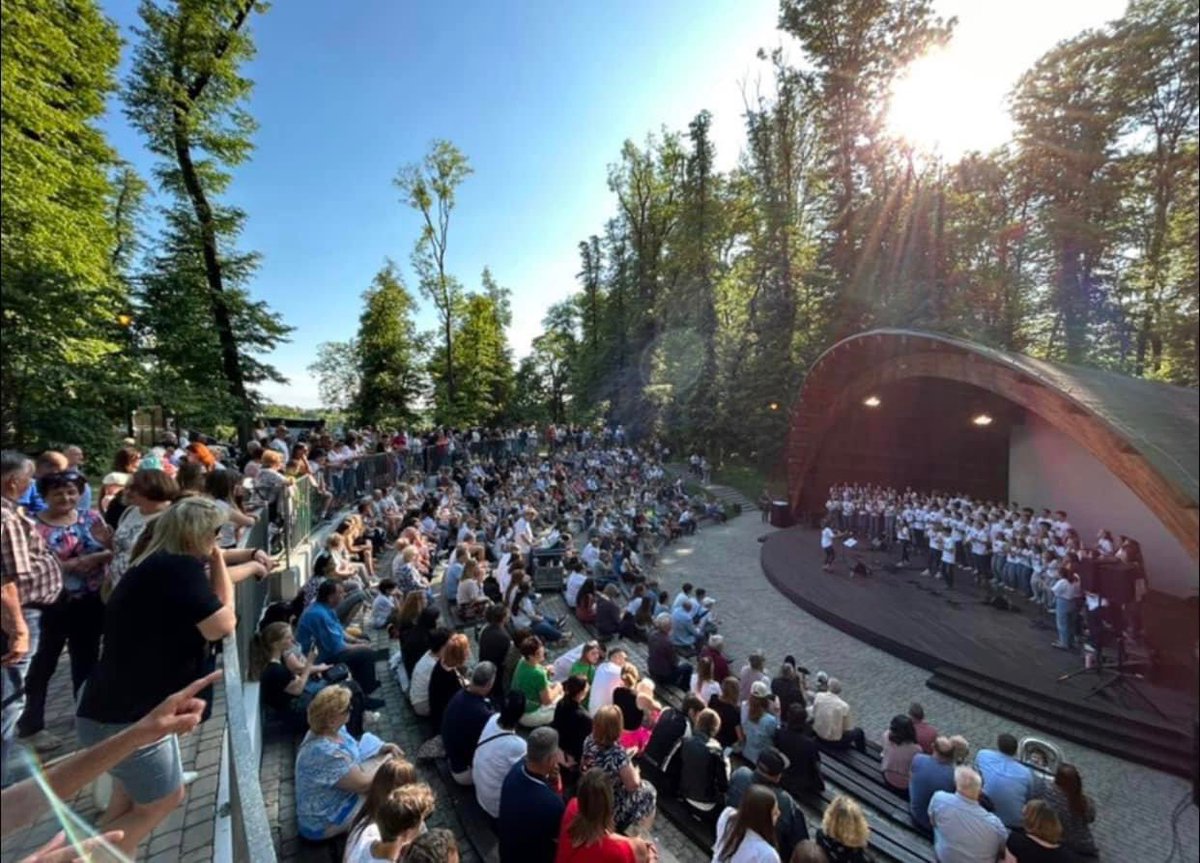 Our <a href="/JohnsonFerry/">Johnson Ferry</a> student choir is ministering in Poland all week.
