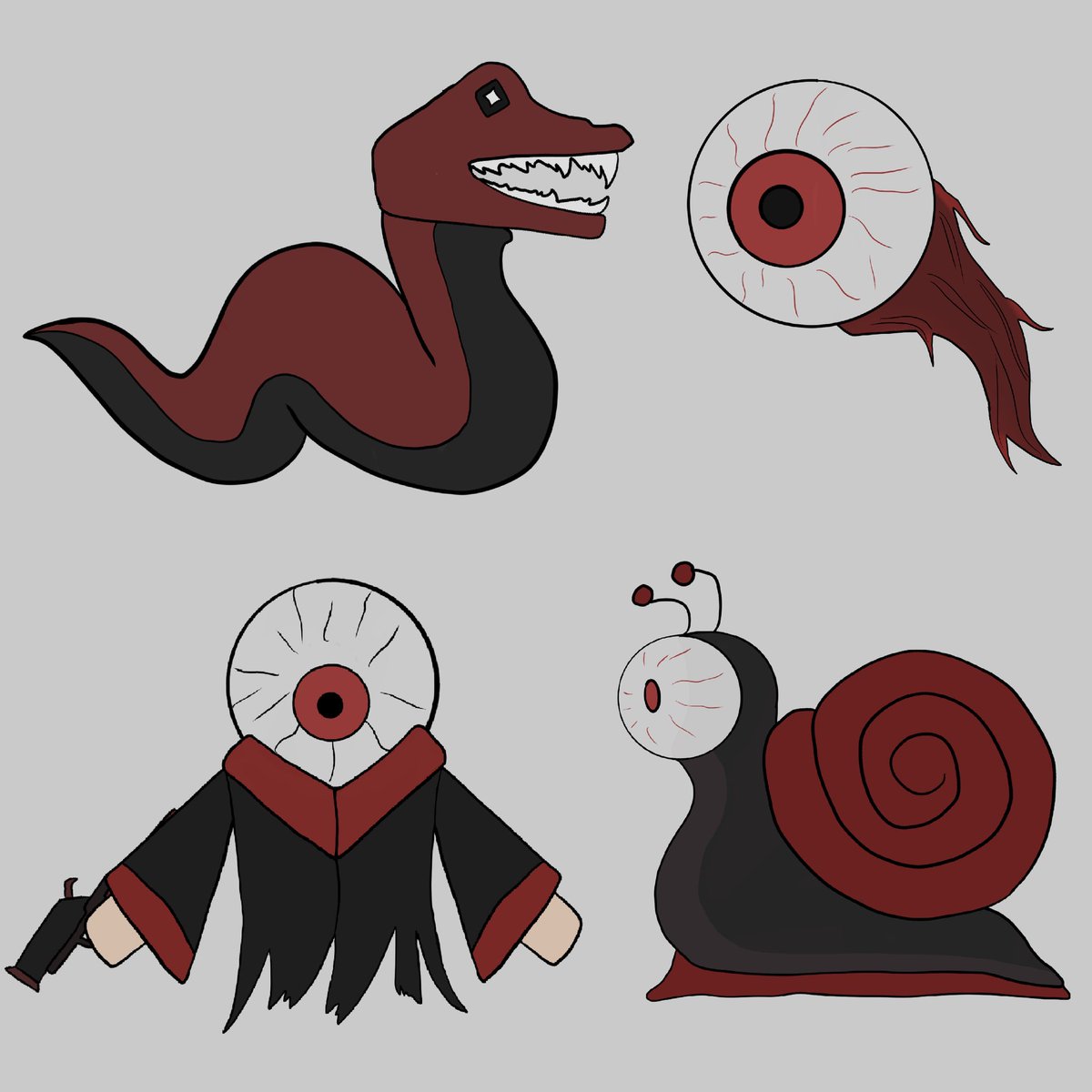 purpleboydev's tweet photo. Made more enemies and bosses for the game lol :p

#indiedev #indiegame #gameart #gamedev #unity #unity2d #ScreencapSaturday #screenshotsaturday https://t.co/rCJrirHNa2