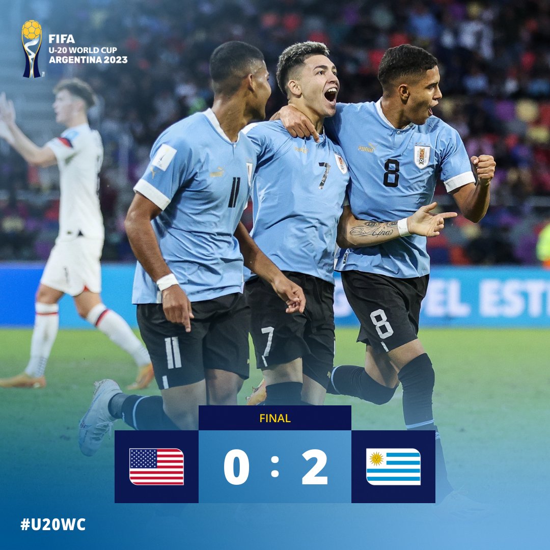 Uruguay, a la final del Mundial Sub 20: la garra charrúa se hizo