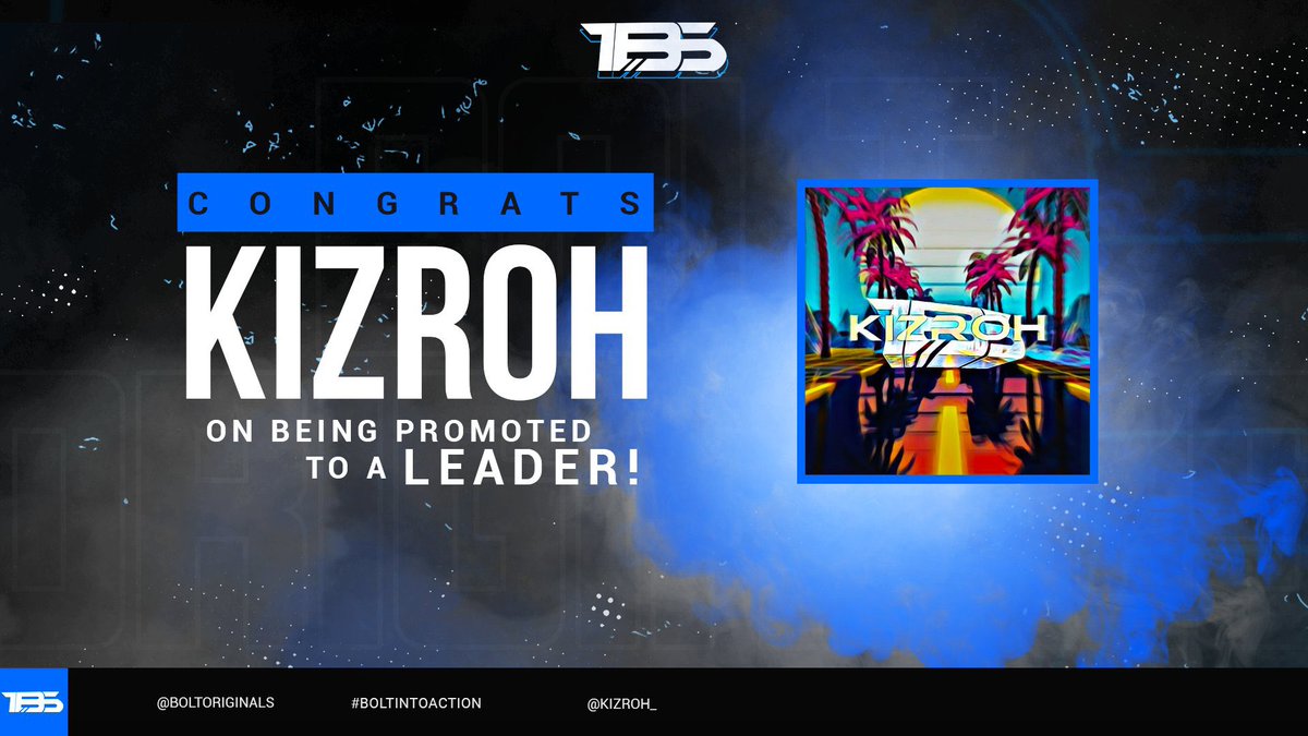 SURPRISE! Join us in congratulating @kizroh_ on being promoted!