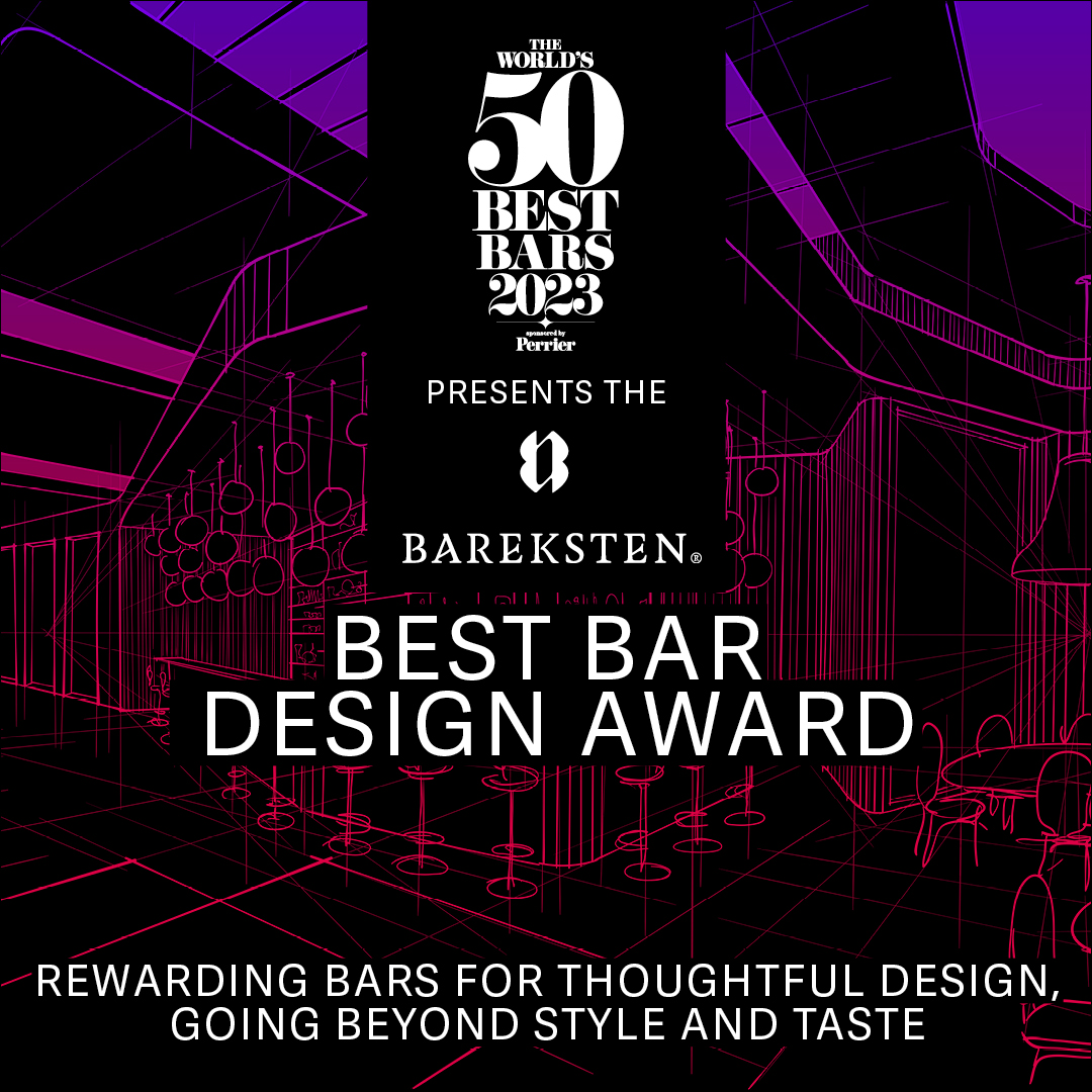 50BestBars's tweet photo. Calling all bars around the globe! If your establishment's design goes beyond aesthetics, apply now for the brand-new Bareksten Best Bar Design Award part of The #Worlds50BestBars https://t.co/I4VXwDMM1E #50BestBars #Bareksten https://t.co/wvJLpL5lTn