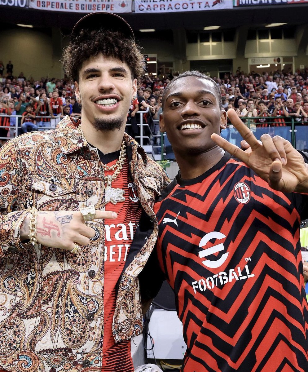 LaMelo Ball x Rafael Leao 🔴⚫️