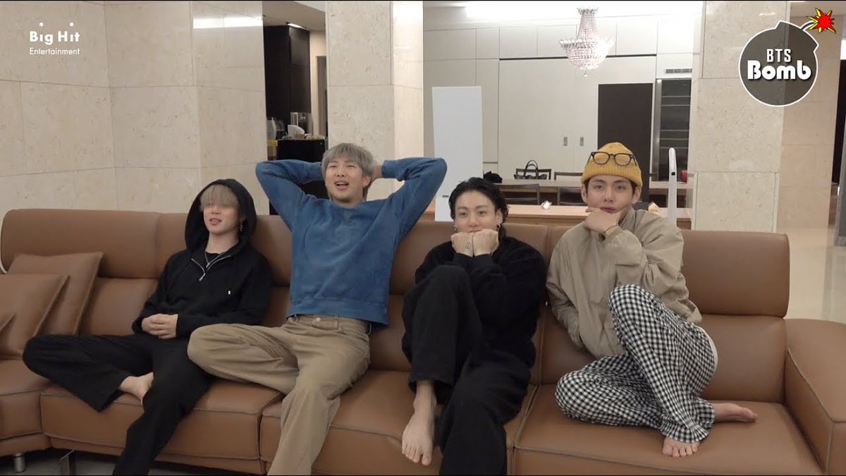 myjoonmymoon's tweet photo. It endears me to no end that Jungkook has the sofa from BTS' apartment 🥹 https://t.co/qh0mSkh1xS