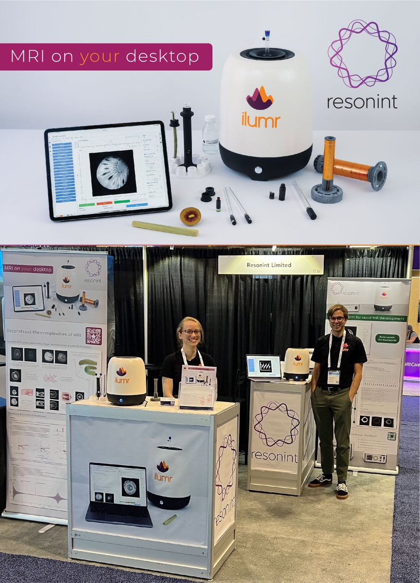 We are excited to be back at this year's ISMRM, come and visit us at booth D36 for a hands-on demonstration of our live ilumr systems!

#MRI #ISMRM2023 #openeducation

resonint.com