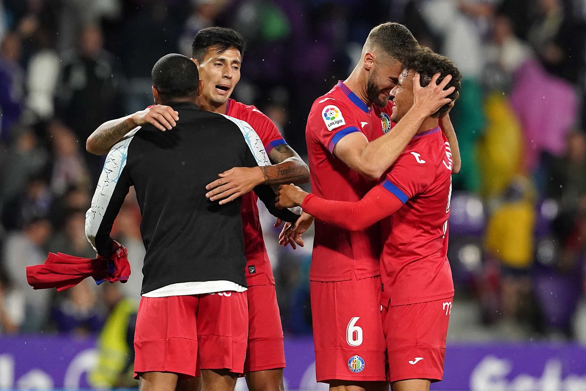 🫂💪

<a href="/LuisMilla_6/">Luis Milla</a> 
<a href="/domingosmduarte/">Domingos Duarte</a> 

#ElGetafeDePrimeraNoSeVa