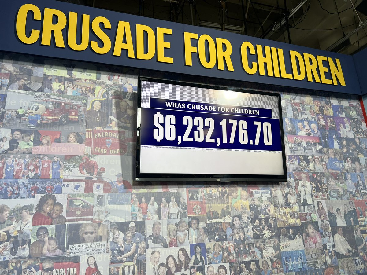 ShayMcAlisterTV's tweet photo. $6,232,176.70!!!!! 
Second highest total in Crusade history! 
Thank you, Kentuckiana 💙💙💙 https://t.co/4byEeUXNxm