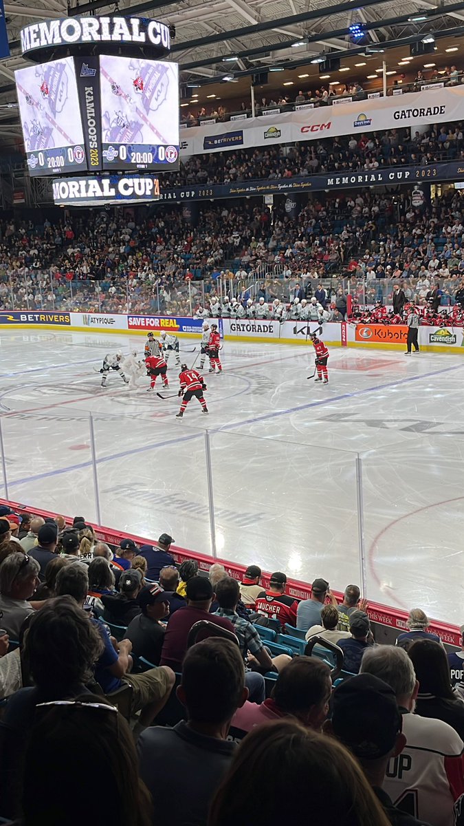 Memorial Cup final! #CHL #MemorialCup2023