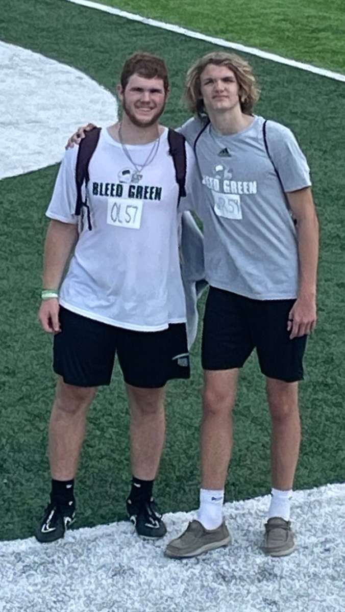 Big thanks to @ohiou and all the @OhioFootball staff and players for putting on today’s camp! It was a great day to learn and keep getting better!