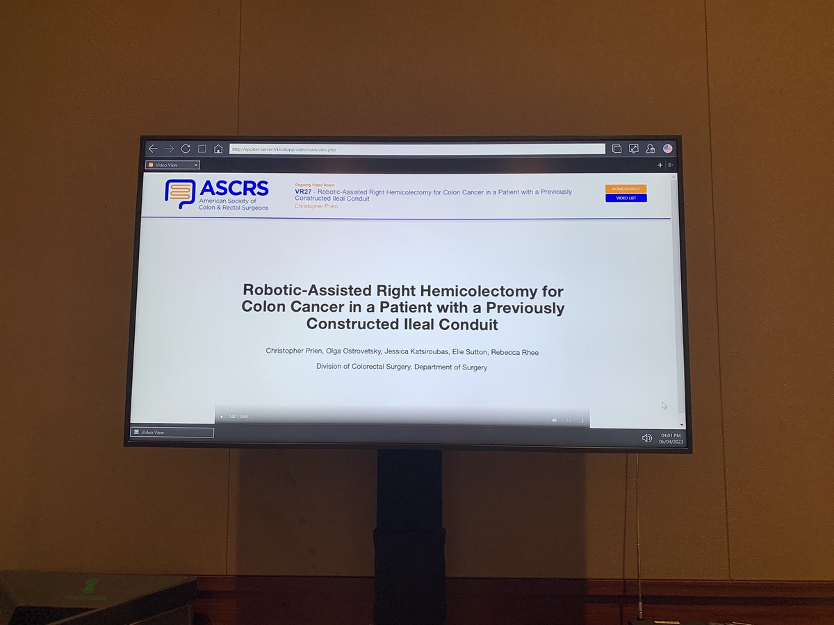 Happy to present our video abstract at ASCRS in Seattle! <a href="/DrJessicaKat/">Jessica Katsiroubas</a>