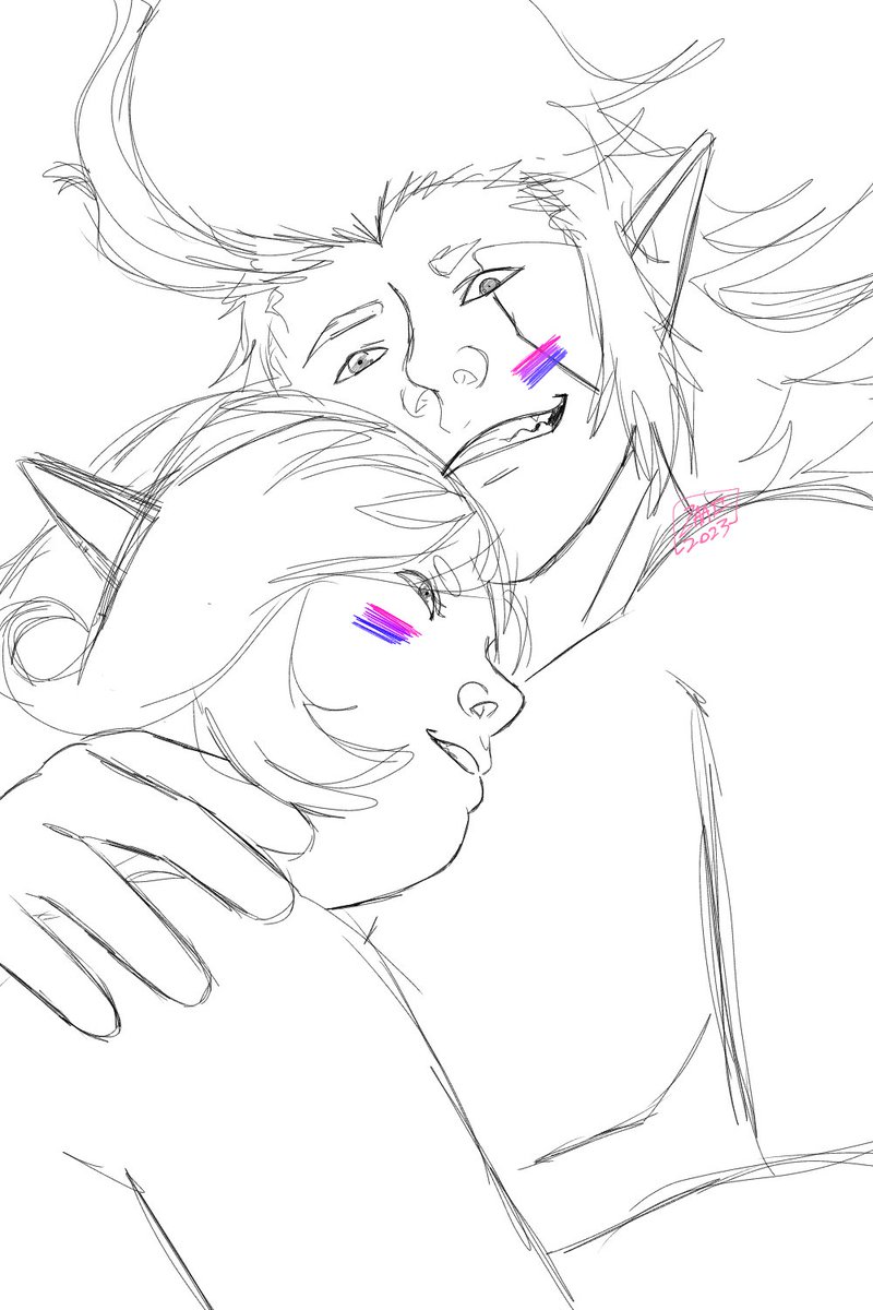 GalacticZyrus's tweet photo. Happy Pride. 💖💜💙 || #purobbie https://t.co/M3tReTS1KI