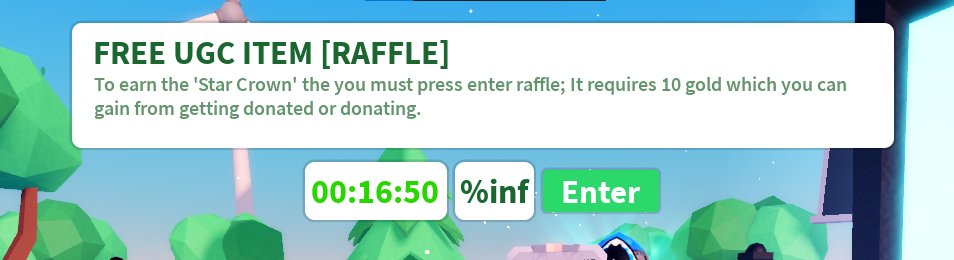 Ryan on X: New roblox game Pls pay me uses illegal marketing tactics by  claiming you can win a free limited by entering a pay to win raffle for a  chance to