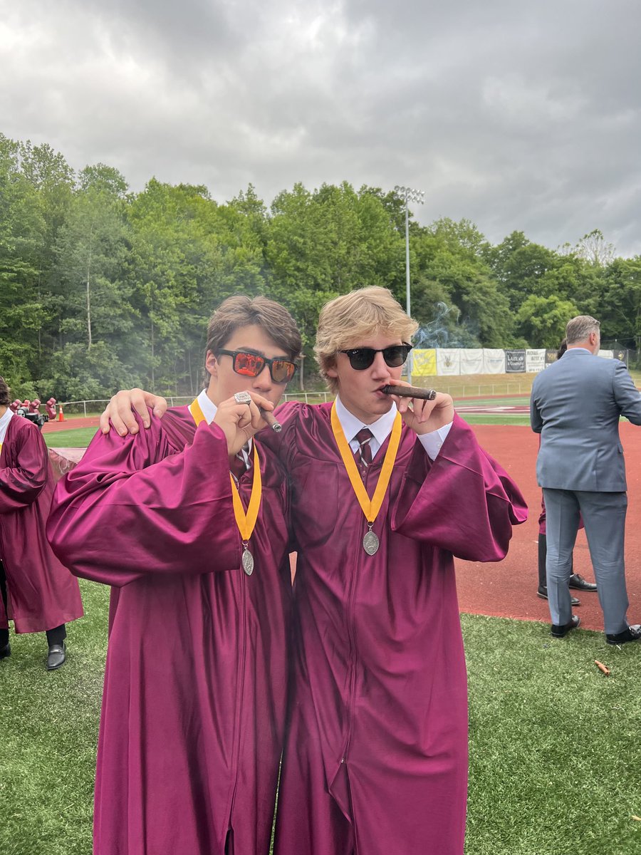 DBIronmenHockey's tweet photo. Congratulations to our Class of 2023! What a special group of young men.  Thank you for giving your all, each and every day to our program and our school. #BoscoBrotherHood #TK #NoBetterSchool https://t.co/qd5Oe5ZxAi