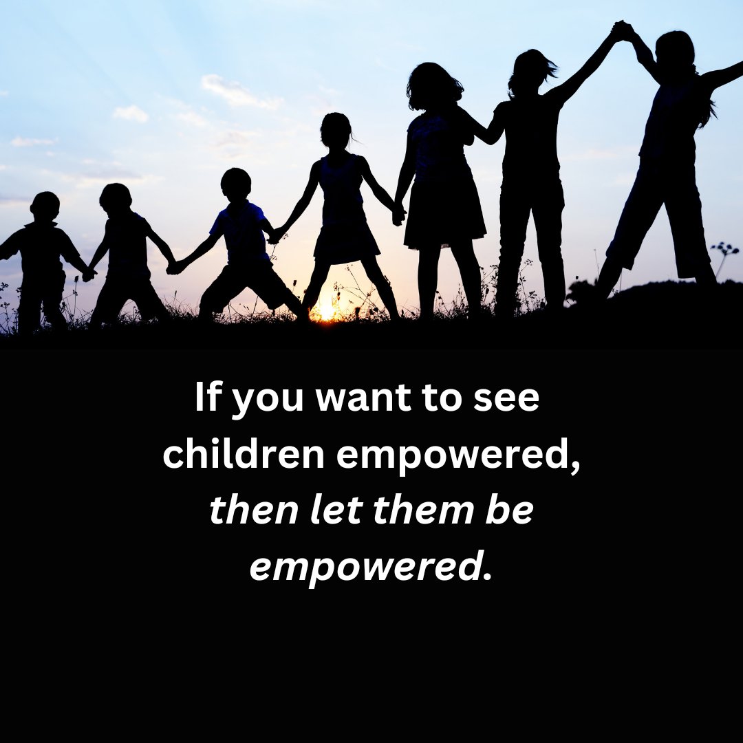 donna_mccance's tweet photo. A1 Empowerment means having control & power over your own life. It doesn't mean making Ss dependent on you for learning through YOUR control & power. They need to be #selflearners & #selfconfident to become #selfreliant. We need great #leaders, not trained followers.
#teachpos https://t.co/f7cJFhQnHC