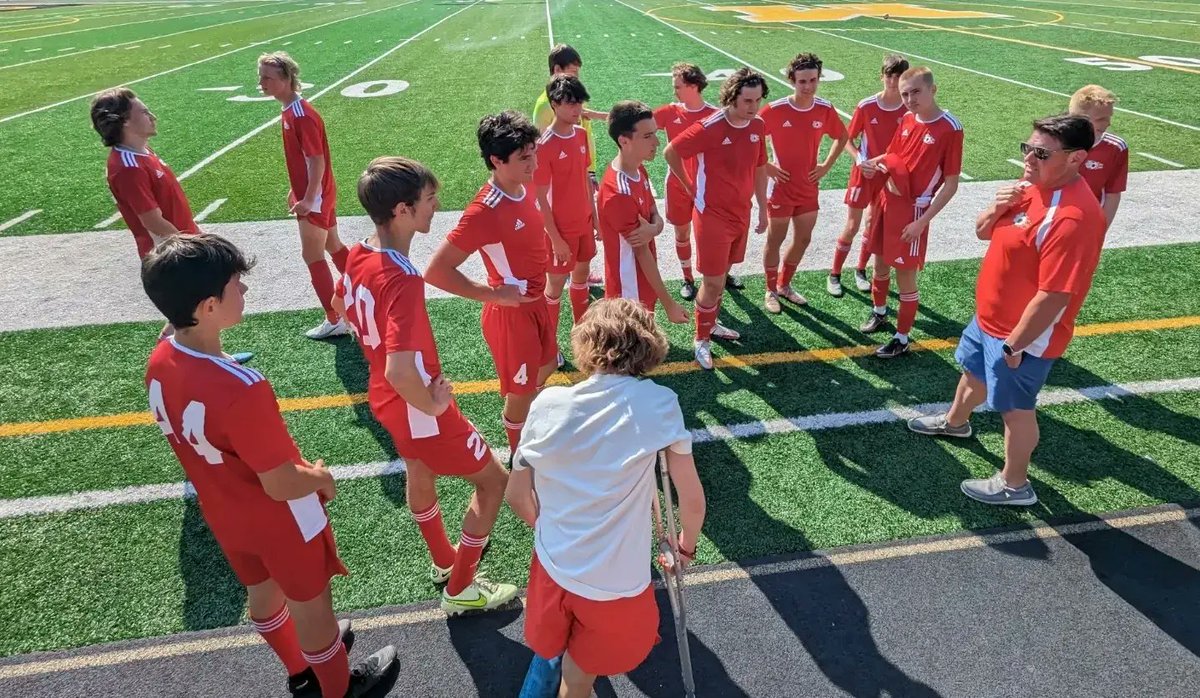 WestABoysSoccer's tweet photo. West A players & upcoming players put together a U18 WAYSA team to get touches on the ball. Solid team win today & an undefeated season. WAYSA U18 Pons/Frost/Mock with a good Spring season! BRING ON SOCCER Season #westalleghenyboyssoccer #westalleghenysoccer #soccer #waysa https://t.co/Qi2UOdthx3