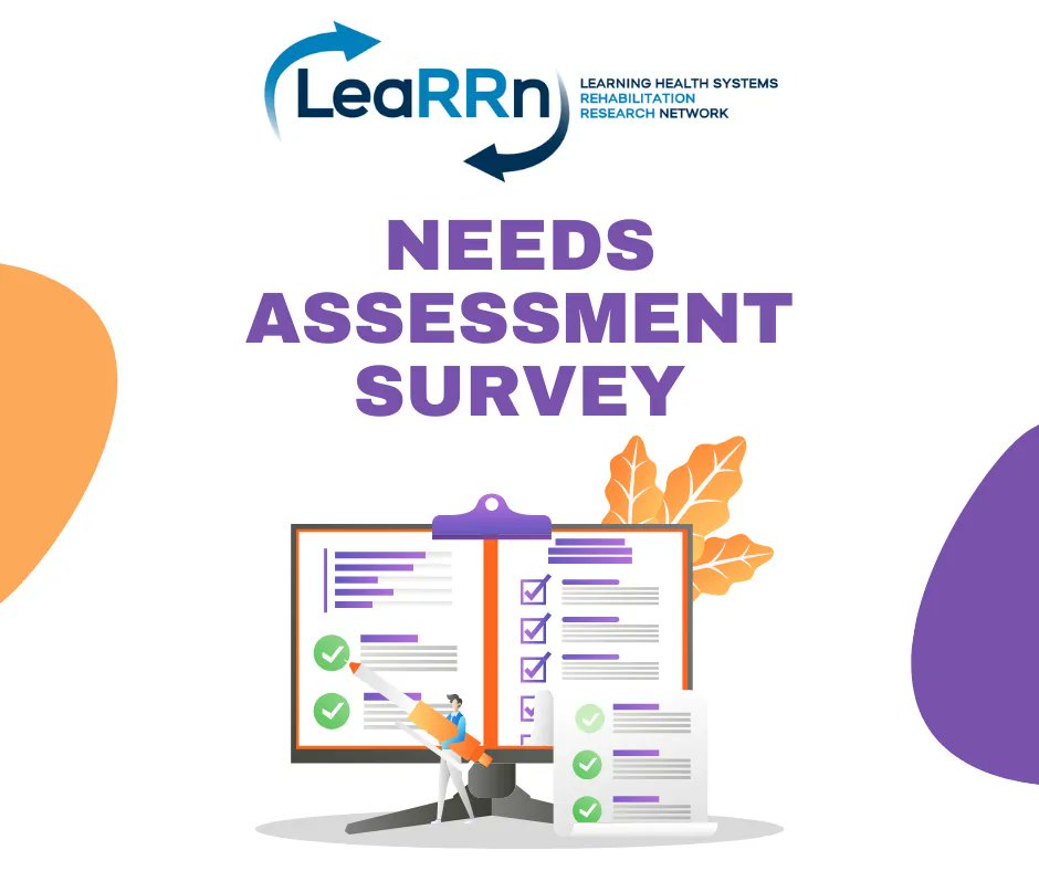 Are you interested in doing rehabilitation research with a health system? LeaRRn has created a survey to help us develop educational and training activities to meet your needs. Make your voice heard - please complete this brief survey! buff.ly/3oNxN4X
