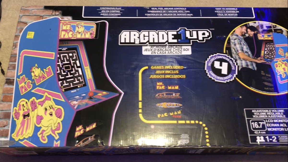 $99 Arcade1Up Ms. Pac-Man score!!!

Arcade1Up Ms. Pac-Man $99 Walmart Clearance Pickup
youtu.be/fUC5ftMDr2E