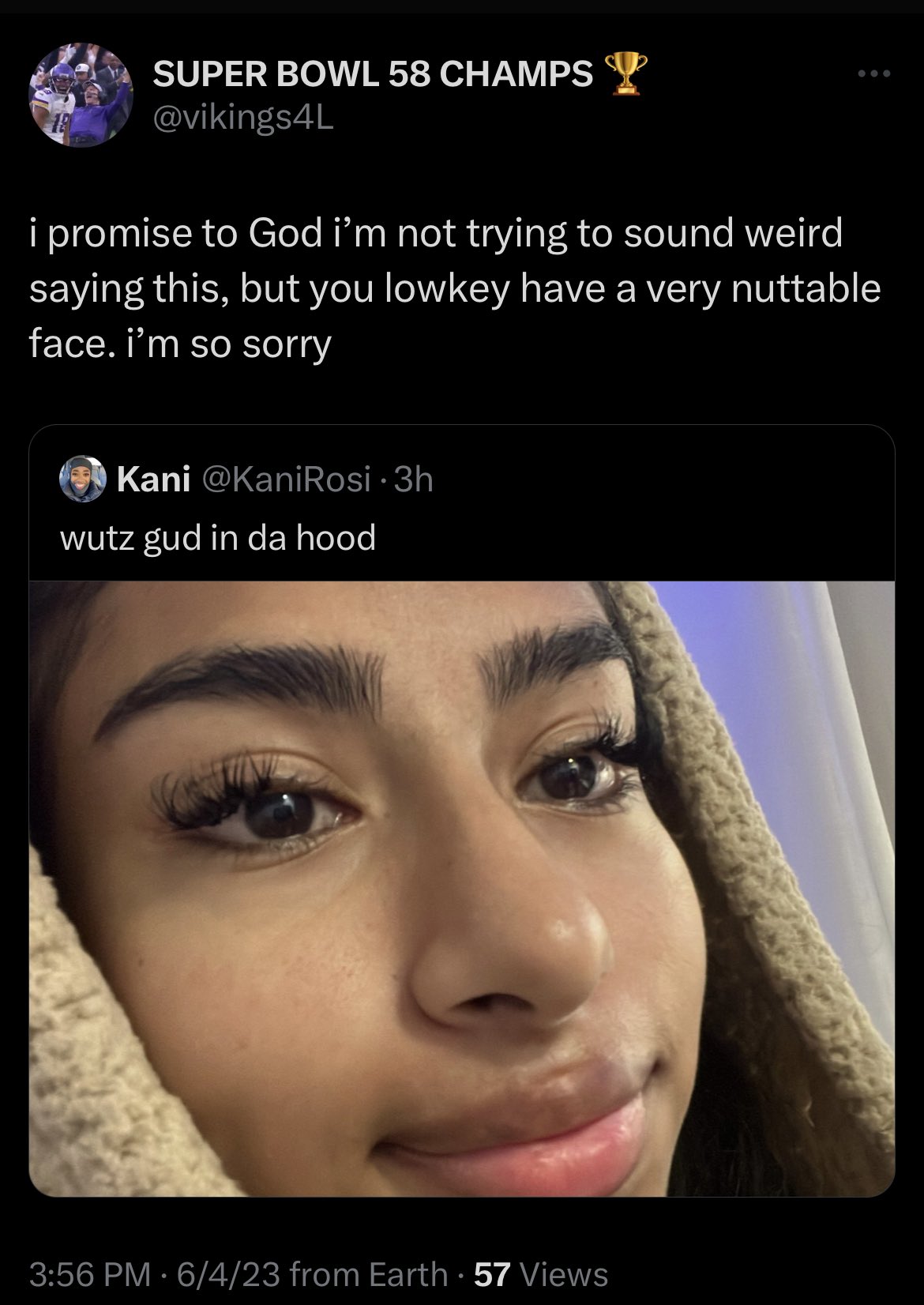 Kani on X: Yall gotta stop watching porn t.coMPTjZNR3zu  X