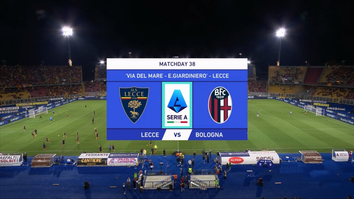 Full Match: Lecce vs Bologna