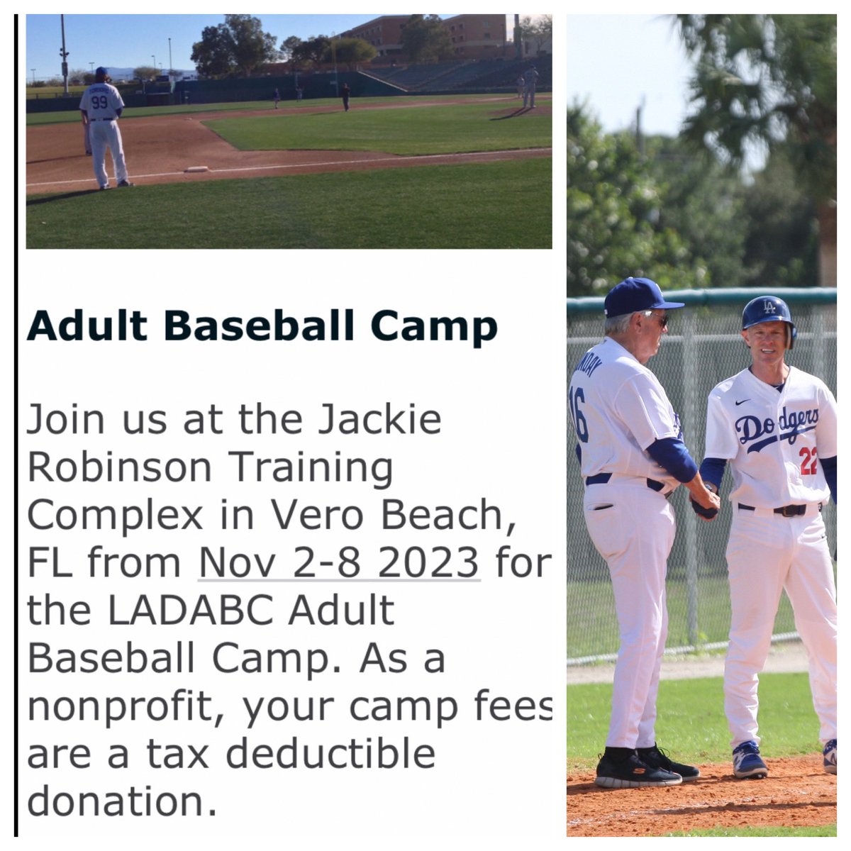 ladabc's tweet photo. Now’s your chance !!! Get it done - LADABC for the time of your life ⚾️⚾️⚾️ https://t.co/OFrjOsNmda