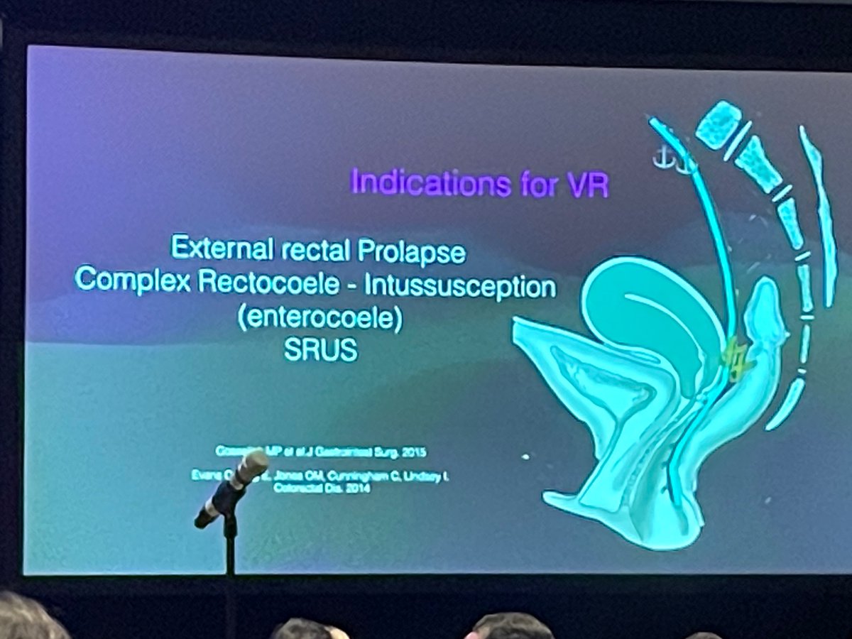 Great pelvic floor session - what to do when your first approach doesn’t work… Try, try again!  #ASCRS23