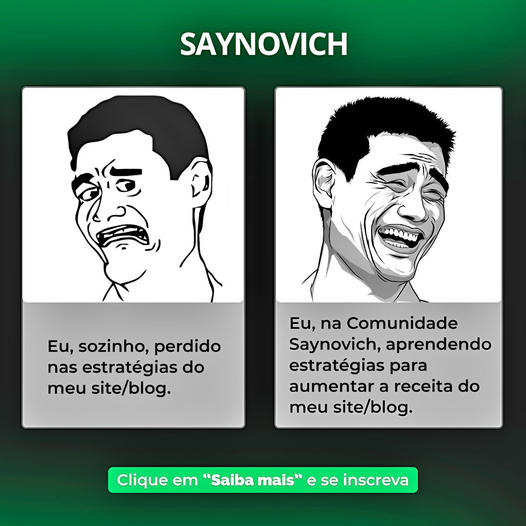 Descubra como Dominar a Monetização de Sites com o Saynovich  😀 live.saynovich.com/aula-ao-vivo?f… #monetizaçãodesites #saynovich