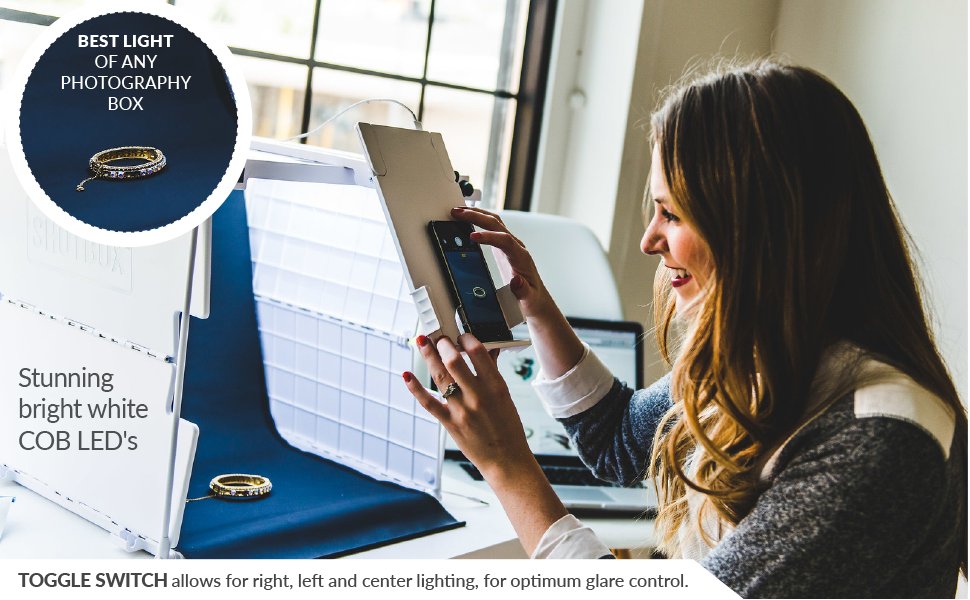 shotboxme's tweet photo. https://t.co/hNlpbeRHQJ
You do not have to deal with unwanted glare with glare shields that come with this photo box with lights. They reduce glare on photos, documents, glass, plastic, and metal objects. #ShotboxMe #Shotbox #PhotographyLightBox #Photos #Glare #GlareShields https://t.co/vVWIMOxwmt
