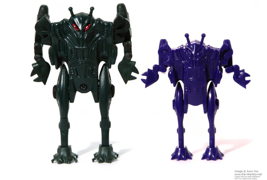 4 more figures were released in the second series of Machine Robo Gachapon. 

Those 4 figures were Police Robo (Hands-Cuff), Falgos (Pincher), Zarios (Scorp), and Casmodan (Vamp). Just like the first series, these were released in multiple single colors and no stickers.