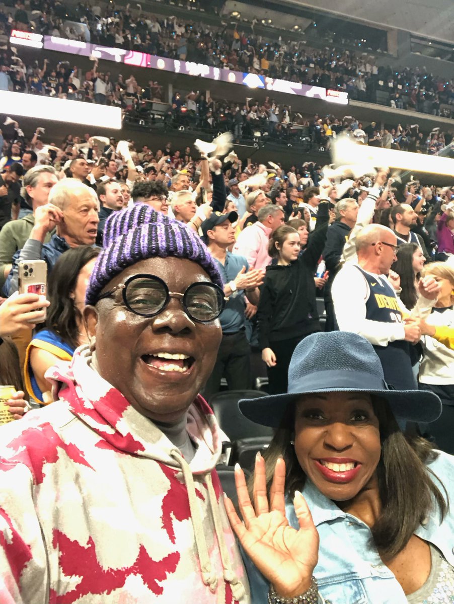 🏀  In the house... Let's go Denver <a href="/nuggets/">Denver Nuggets</a>!