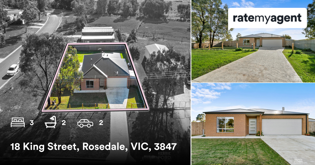 eviewgroup's tweet image. 🛌 3 🛀 2 🚘 2
📍 18 King Street, Rosedale, VIC, 3847

Our agent’s latest listing on #RateMyAgent

rma.reviews/rBeZJmrpUIrp

...
#ratemyagent #realestate #Eview_Group__Australia