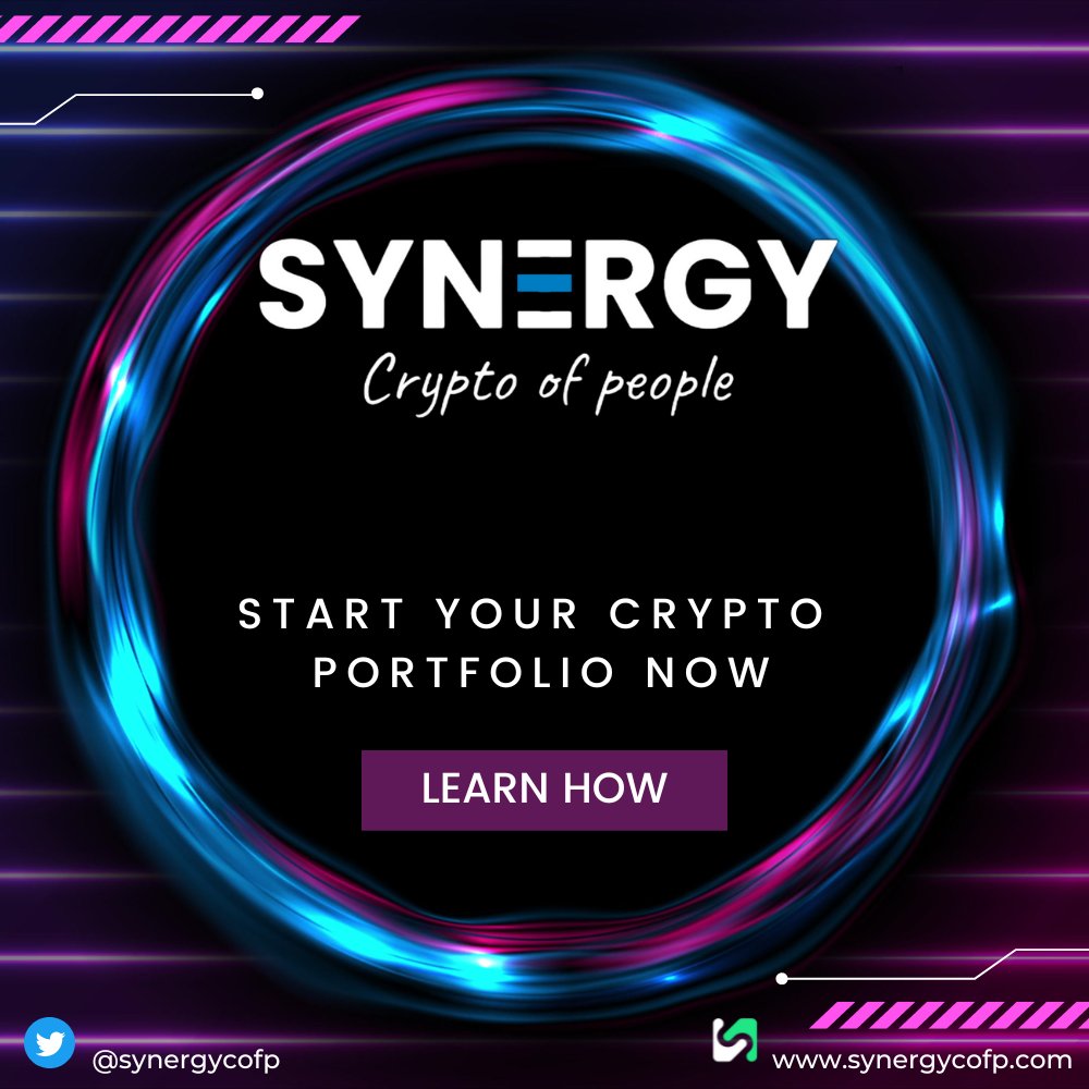 Synergy is a secure DeFi platform. Join our discord today, to learn more about investing!     
Discord discord.gg/2Zbg5TWVWT
Docs synergy-2.gitbook.io/the-book-of-sy……

…  Website synergycofp.com
#Crypto #Altcoins