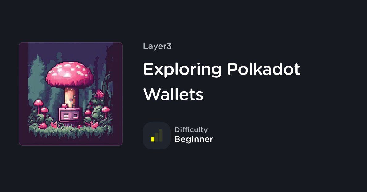ijijoyce's tweet photo. Explore the Polkadot ecosystem! To help users begin their @Polkadot journey, layer3 created a Quest that outlines the different wallet options 🔐

Dive in to learn more about:
- @PolkadotJs
- @wearetalisman
- @FearlessWallet

https://t.co/2pUBqOe6zM

#polkadot #layer3 #iweb3 https://t.co/eCmurIqMl4