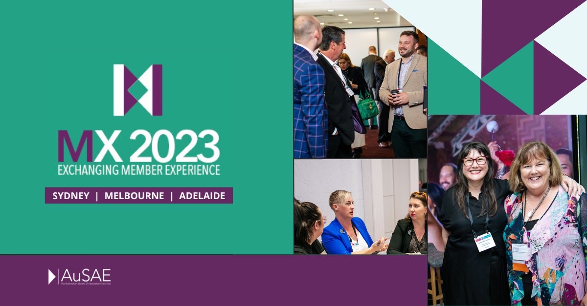 At #MX23 in Sydney & Melbourne this week! Highlights:
💎 Member Value Proposition with @The_AIPM
📱 Engaging Your Community Online with @SpeechPathAus

🎁 Plus stop by our booth for a chance to win a $200 gourmet hamper!

We're a proud @AuSAENews Premium Alliance Partner. #AuSAE
