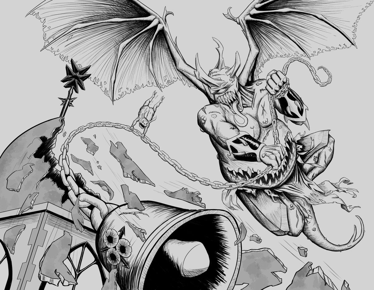 LichenFish's tweet photo. Bell's Toll
#Warhammer #Nurgle https://t.co/WkJ6uqrRbM