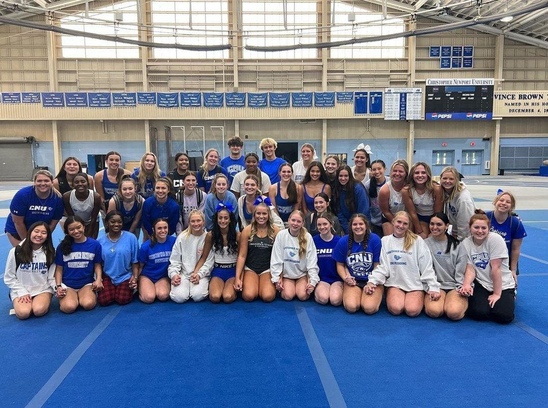 Patriothscheer1's tweet photo. Congratulations Ainsley, Ashley, Ella, and Kyra for making the CNU Cheer Team! #futurecaptains #cnu #phsproud https://t.co/MwSSVGvVBm