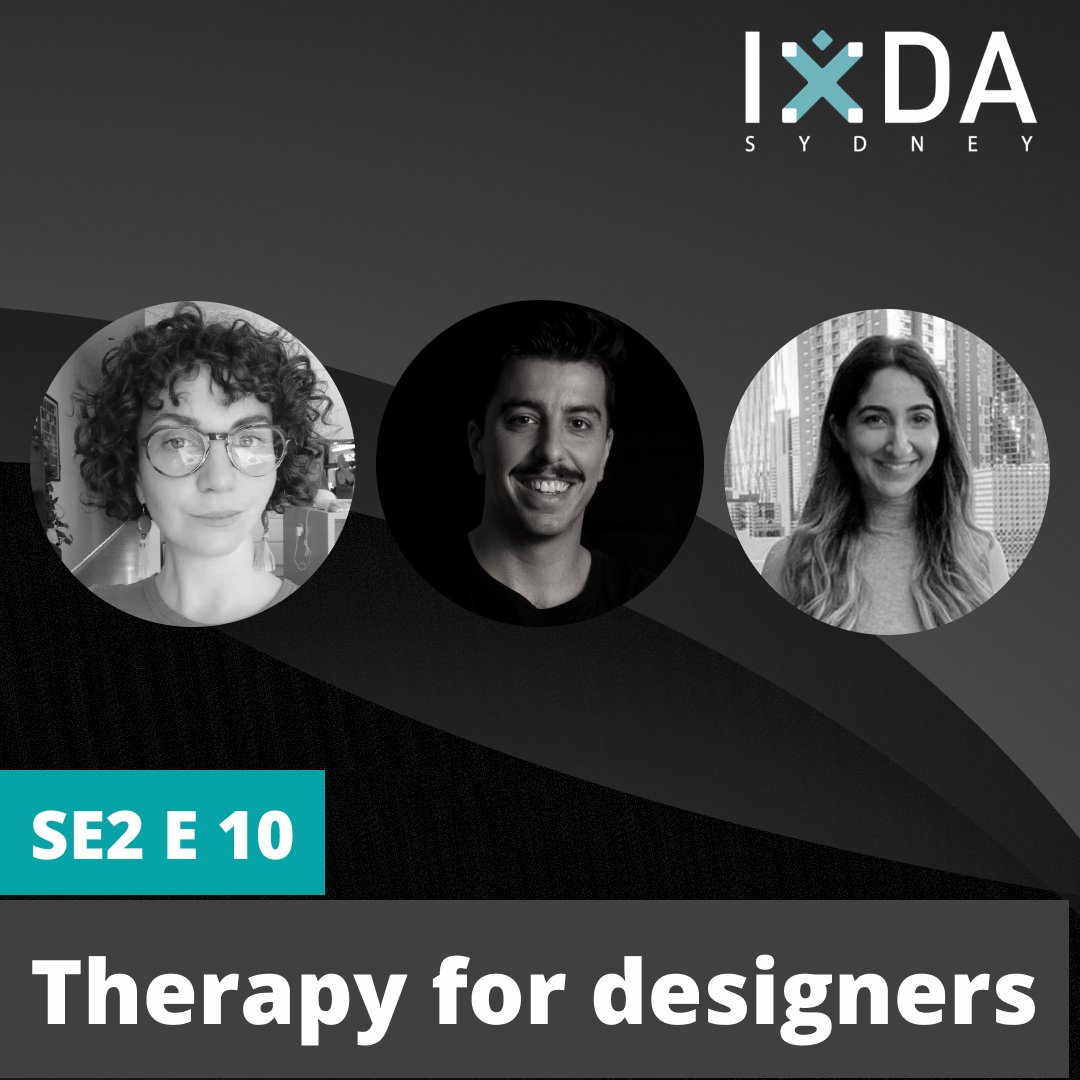 ixda_sydney's tweet photo. 🎙️ This weeks @ixda pod, we talk with Therapy for Designers, on how they took inspiration from mentoring programs like @ADPList &amp; @ixda_sydney in building out career growth group sessions in incorporating meaningful conversations, connections, food &amp; wine
https://t.co/6ylsaHf2Th https://t.co/duCasyOeEa