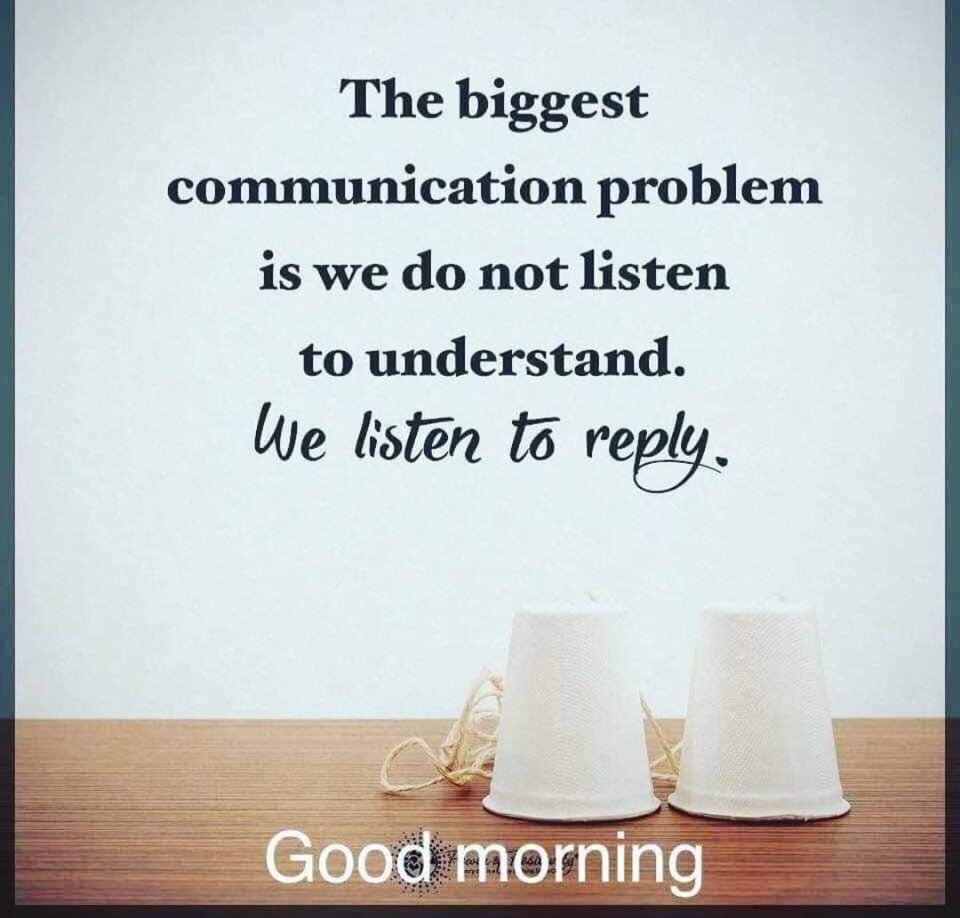 BurweCecilia's tweet photo. #LearnToListen https://t.co/LqPtJlLLB9