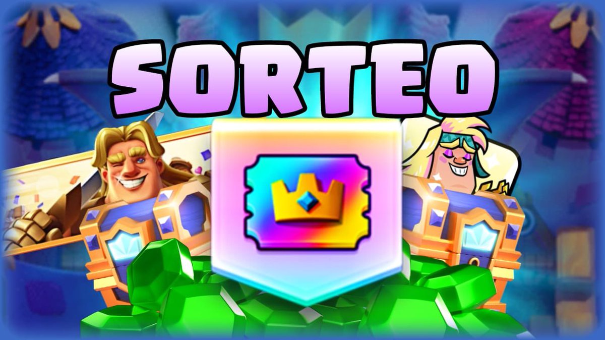RockstarCR 🐵 (@rockstar_yt) on Twitter photo 👑💎 SORTEO 10 PASES ROYALE! 💎👑
💎🤑REQUISITOS 🤑💎
- SEGUIR A
<a href="/mariototti10/">Mariototti10</a>
- SEGUIRME
<a href="/Rockstar_YT/">RockstarCR 🐵</a>
- DAR RT Y MG 🔁❤️
🚫 TERMINA DOMINGO EL 11 DE JUNIO! 🚫
MUCHA SUERTE 👍🏼🍀 #ClashRoyale 👑 👑💎 SORTEO 10 PASES ROYALE! 💎👑
💎🤑REQUISITOS 🤑💎
- SEGUIR A
<a href="/mariototti10/">Mariototti10</a>
- SEGUIRME
<a href="/Rockstar_YT/">RockstarCR 🐵</a>
- DAR RT Y MG 🔁❤️
🚫 TERMINA DOMINGO EL 11 DE JUNIO! 🚫
MUCHA SUERTE 👍🏼🍀 #ClashRoyale 👑