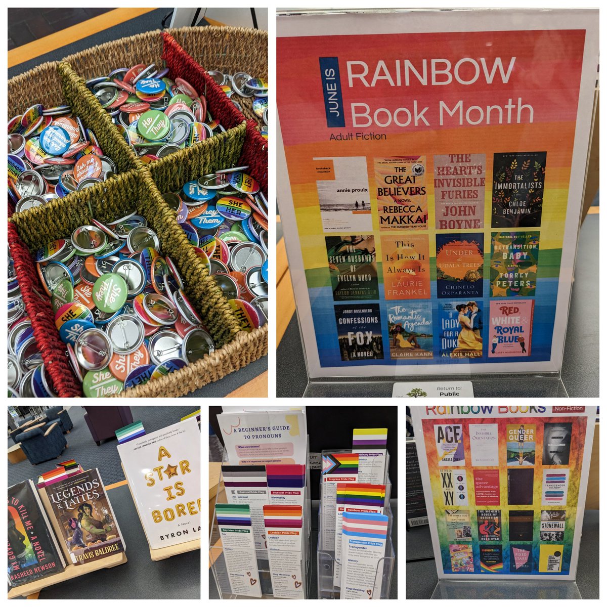 @cvmamabears1 @CityofTO @TOLibrary The display by the checkout area is great!!