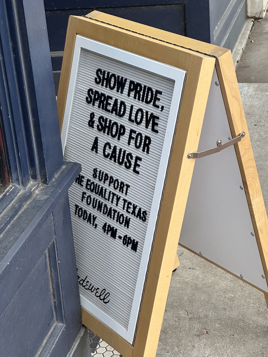 Lots of #LGBTQ Texans need support right now @madewell , not subtle homophobia by your employees. #dobetter