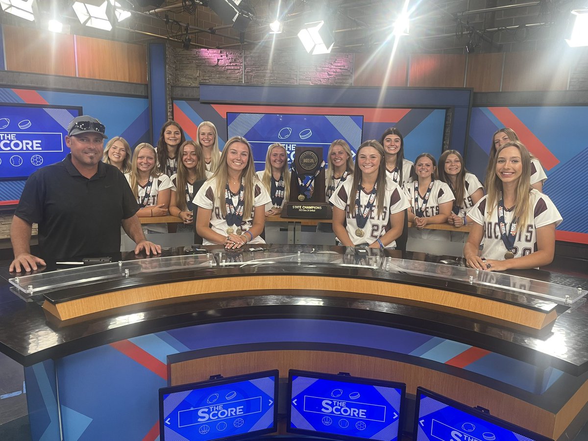 kuff_sports's tweet photo. WATCH @TheScoreWQAD tonight at 10:35 to hear from the 3peat state champs @RockridgeSftbll @rockridgesports #qcscore https://t.co/P23g5C92I4