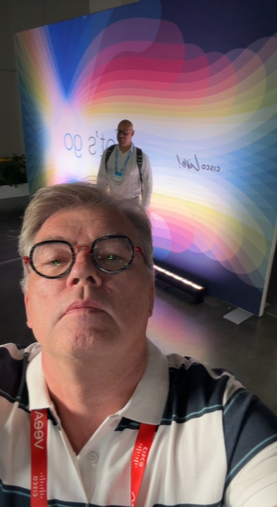uemawen's tweet photo. okay. now the adventure begins #CiscoLive https://t.co/pqL1wocWfR