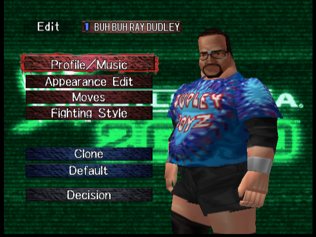 AKIStation64's tweet photo. Taz & Dudleys, modified textures taken from No Mercy
#WM2K #AKI #VPW2 #NoMercy #N64 #ECW https://t.co/PS6Ucbgf8i