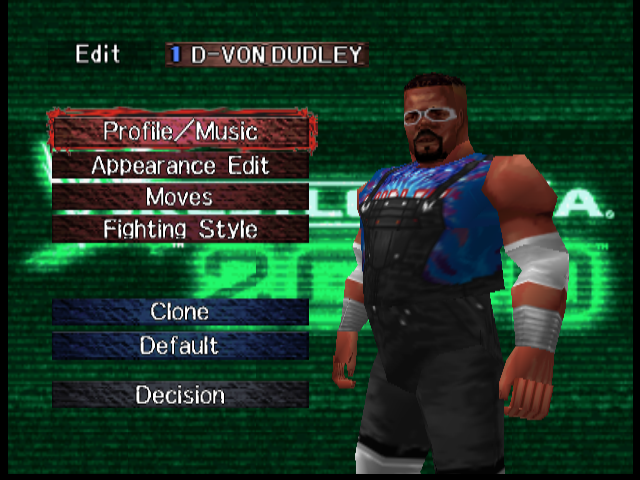 AKIStation64's tweet photo. Taz & Dudleys, modified textures taken from No Mercy
#WM2K #AKI #VPW2 #NoMercy #N64 #ECW https://t.co/PS6Ucbgf8i