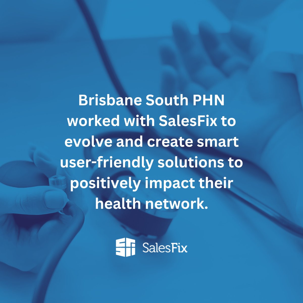 When health care is at the centre of your organisational outcomes it is important you have the right tools and data to allow for uncomplicated decision making.  Read our latest Customer Success Story Here: salesfix.com.au/success/brisba…
