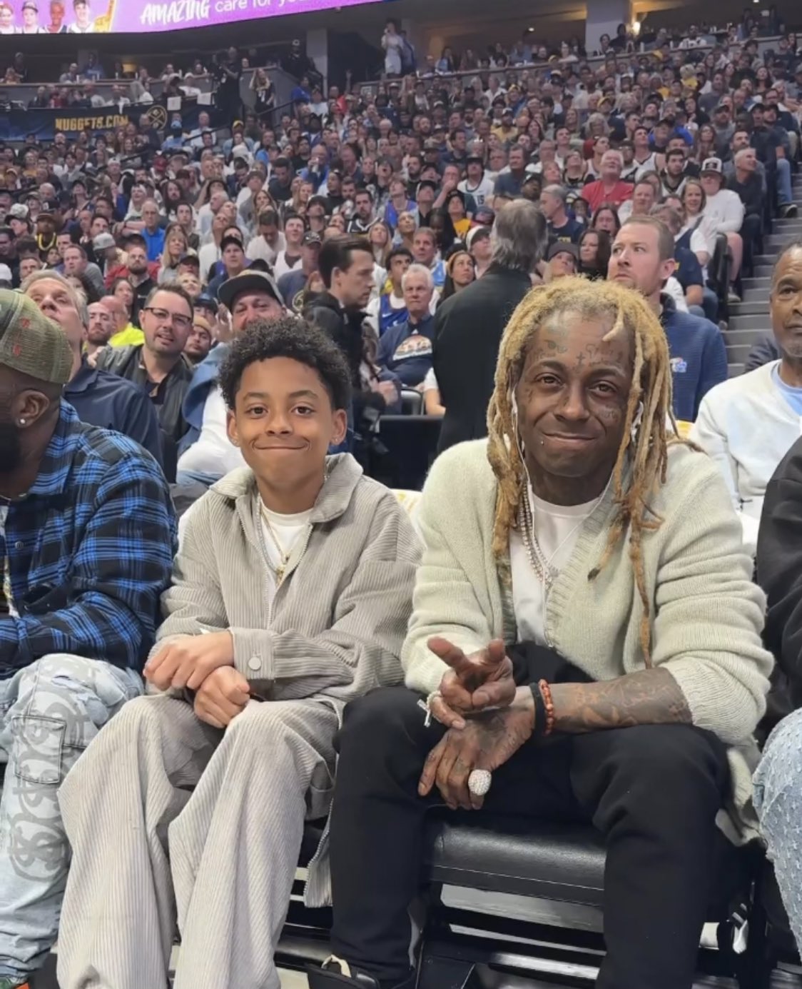 Lil Wayne And His Son