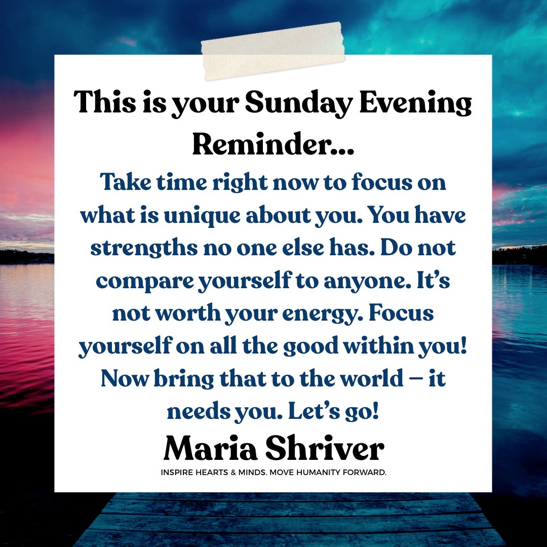 You are the one and only YOU! You are special and unique just because you are you. Don’t focus on what you aren’t, or what you want to be. Focus on what is innate in you, what is within you, and let your light shine on others! The world needs you, the world needs what’s within