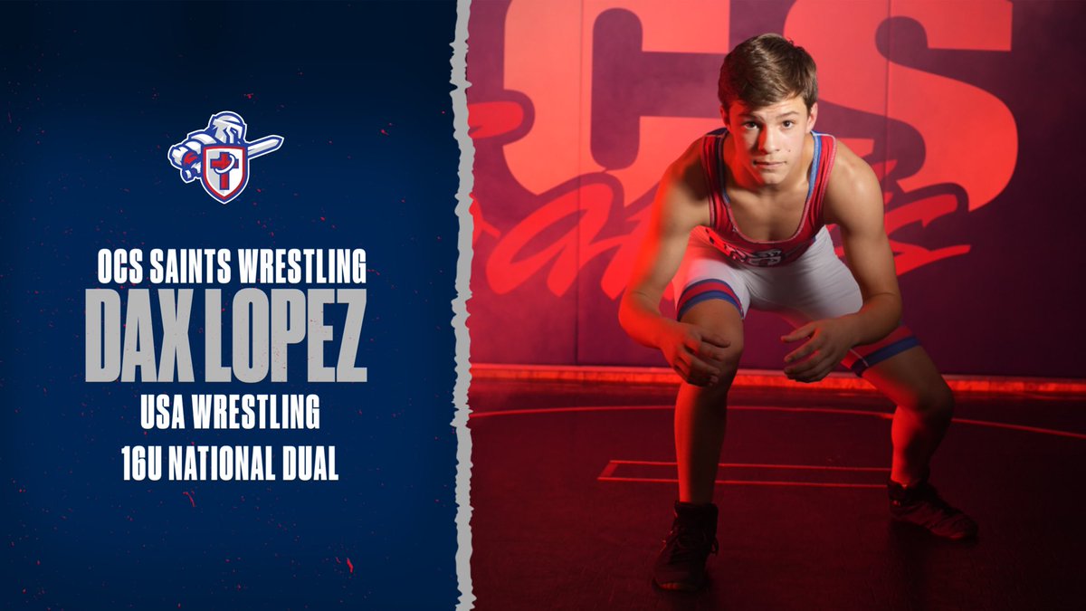 Good luck to Dax Lopez as he competes for the State of Oklahoma at 16u National Duals! #firstone #poundthestone