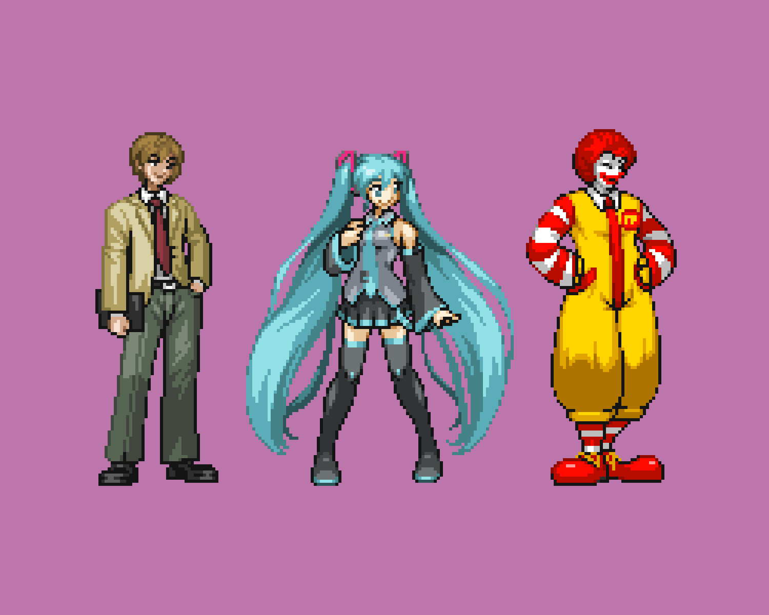 vocaloid pixel art